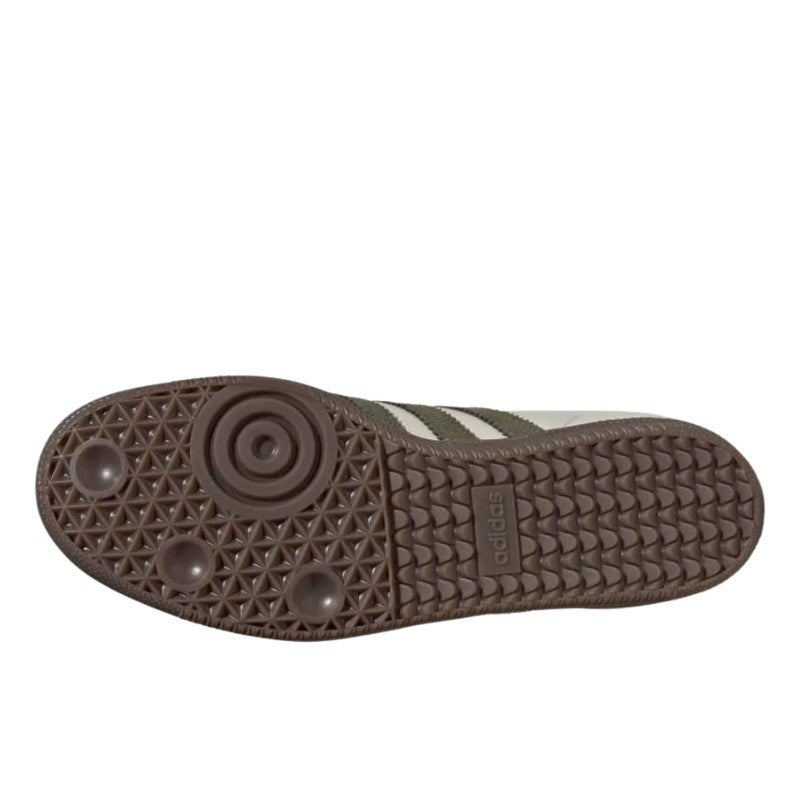 Adidas Samba OG Aluminum Dark Khaki - JR0893