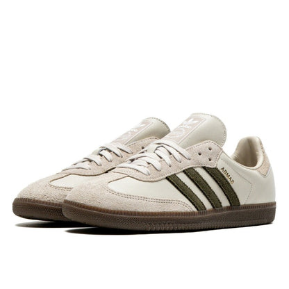 Adidas Samba OG Aluminum Dark Khaki - JR0893