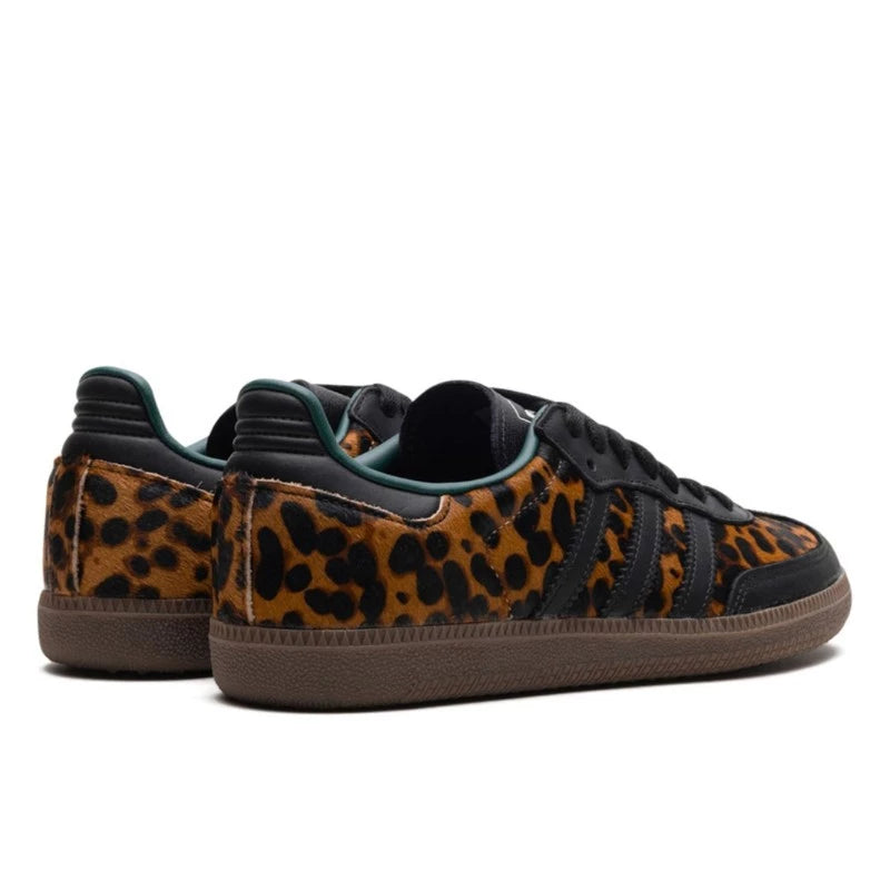 Adidas Samba OG Black Green Leopard - JI2735