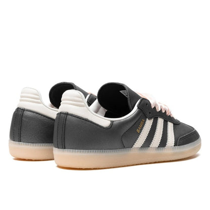 Adidas Samba OG Black Pink Ribbon Laces - IH8047