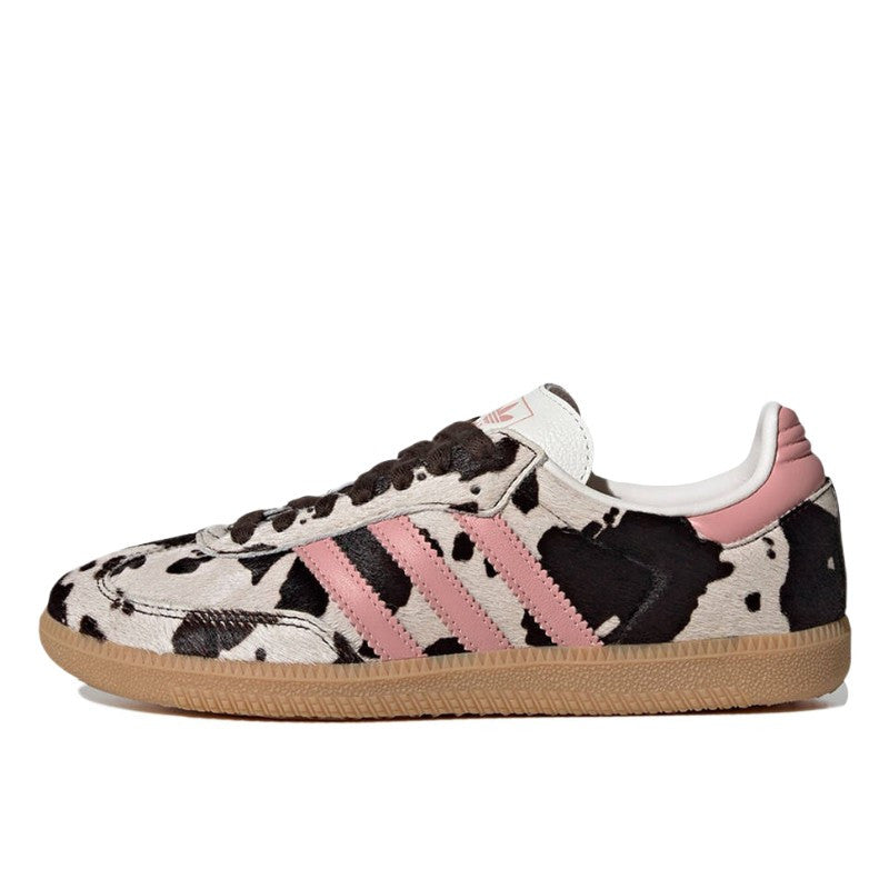 Adidas Samba OG Cow Print Dark Brown Wonder Mauve - KK2239