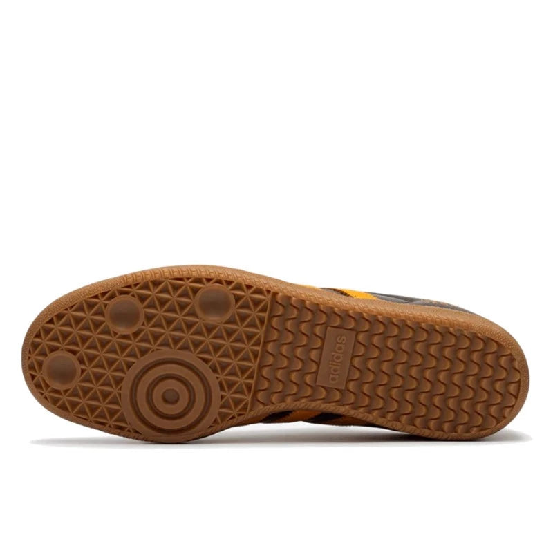 Adidas Samba OG Dark Brown Yellow - IG6174