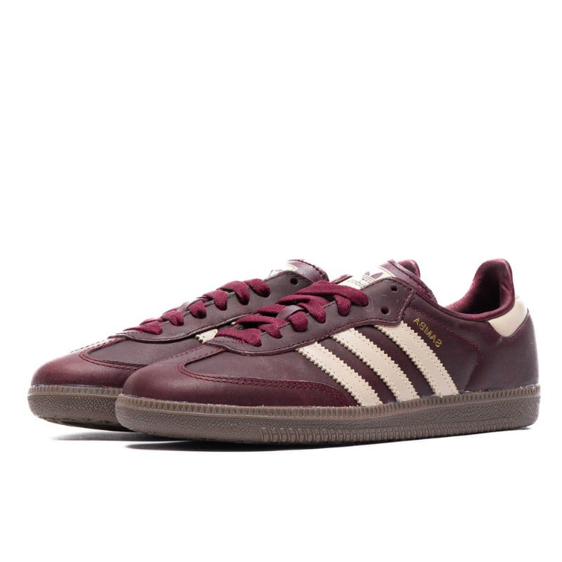 Adidas Samba OG Maroon Crystal Sand - IF7004