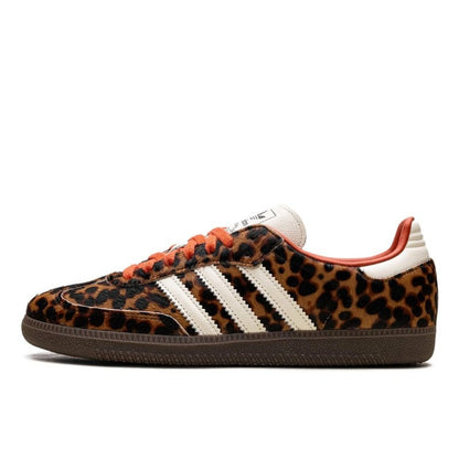 Adidas Samba OG Preloved Red Leopard - JI2734