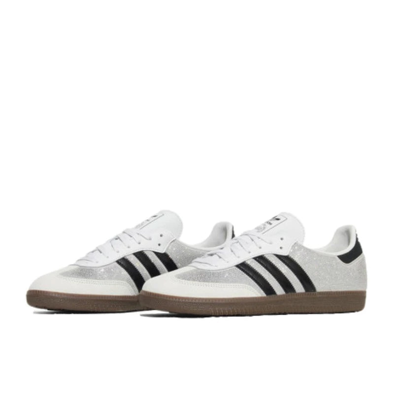 Adidas Samba OG Rhinestone Crystal White Silver - IH9055