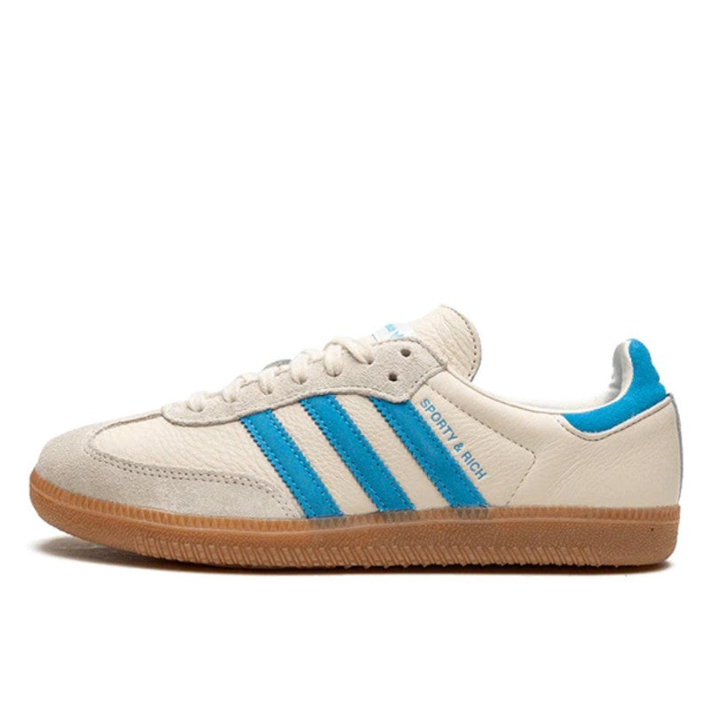 Adidas Samba OG Sporty & Rich Beige Blue - IE7096