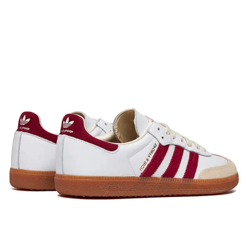 Adidas Samba OG Sporty & Rich White Core Burgundy - IF5660