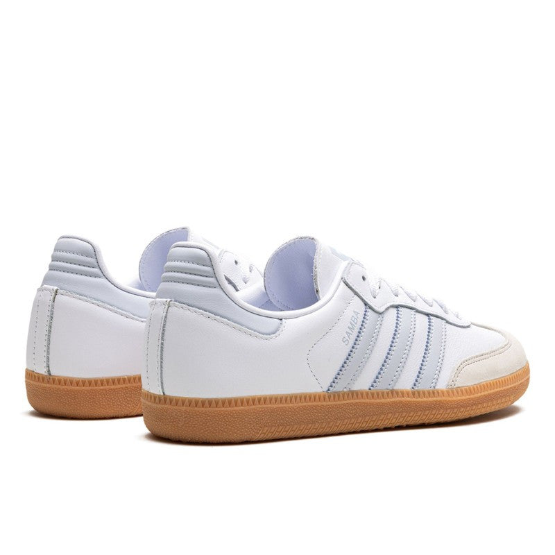 Adidas Samba OG White Halo Blue Gum - IE0877