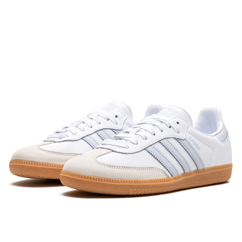 Adidas Samba OG White Halo Blue Gum - IE0877