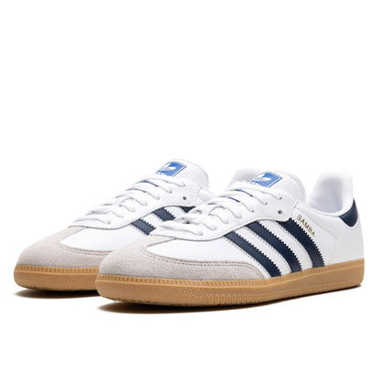 Adidas Samba OG Cloud White Night Indigo Gum - IF3814