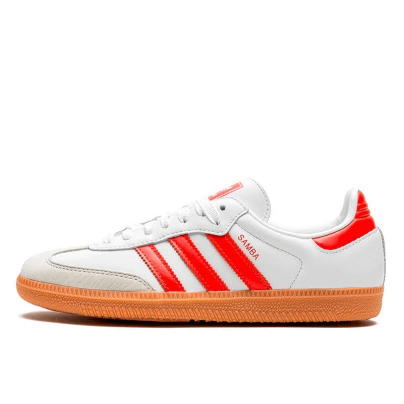Adidas Samba OG White Solar Red Gum - IF6513