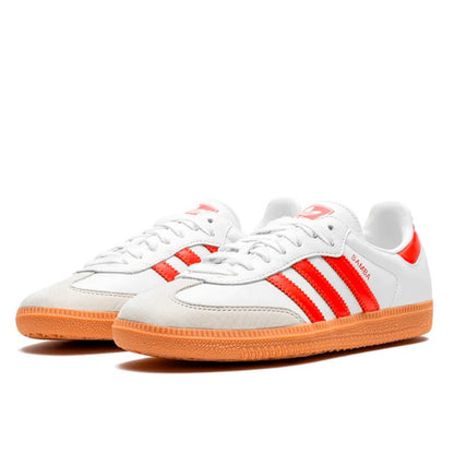 Adidas Samba OG White Solar Red Gum - IF6513