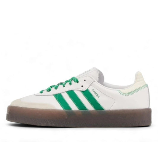 Adidas Sambae Cloud White Green - IE9105