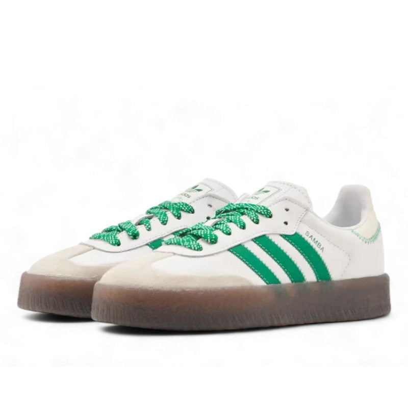 Adidas Sambae Cloud White Green - IE9105