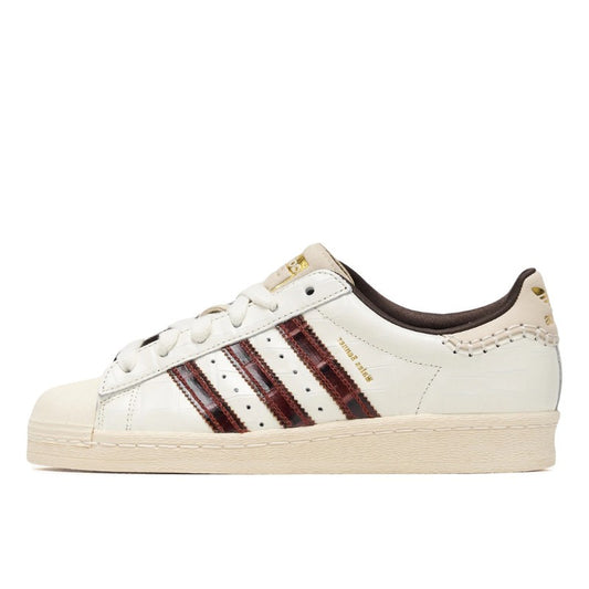 Adidas Superstar Wales Bonner White Brown Croc - KH8797