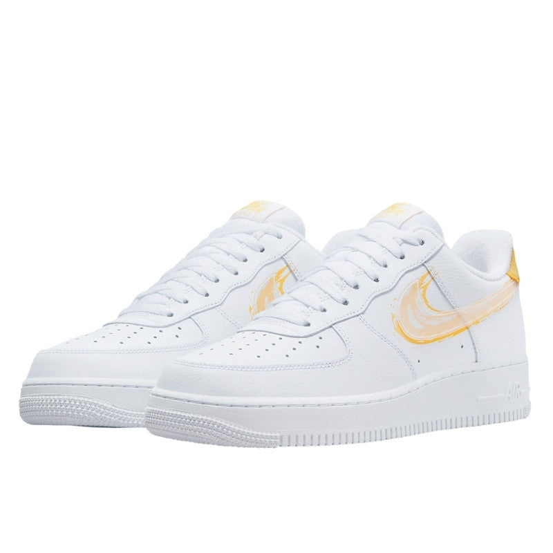 Nike Air Force 1 Low ‘07 Brushstroke Solar Flare - DX2646-100