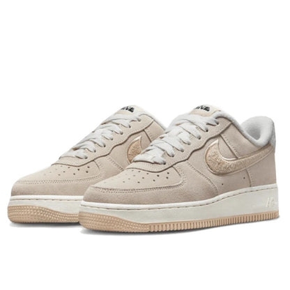 Nike Air Force 1 Low ‘07 SE Sanddrift Gum Fleece - DQ7583-001