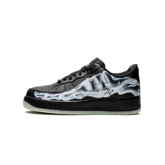 Nike Air Force 1 Low Black Skeleton Halloween (2019) - BQ7541-001