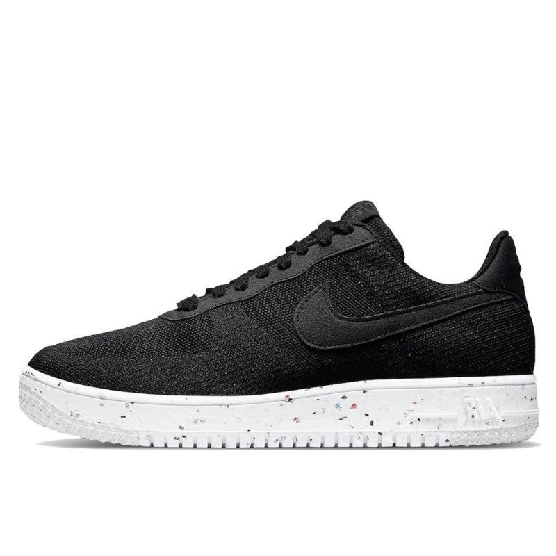 Nike Air Force 1 Low Crater Flyknit Black White - DC4831-003
