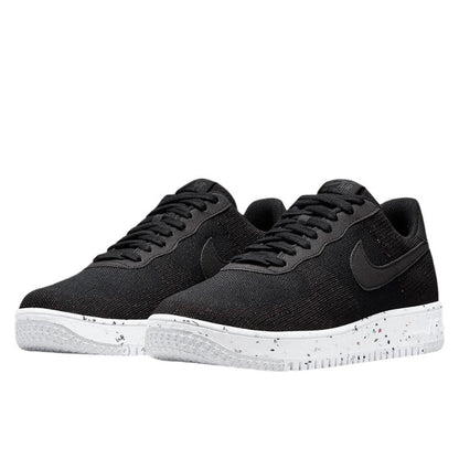 Nike Air Force 1 Low Crater Flyknit Black White - DC4831-003