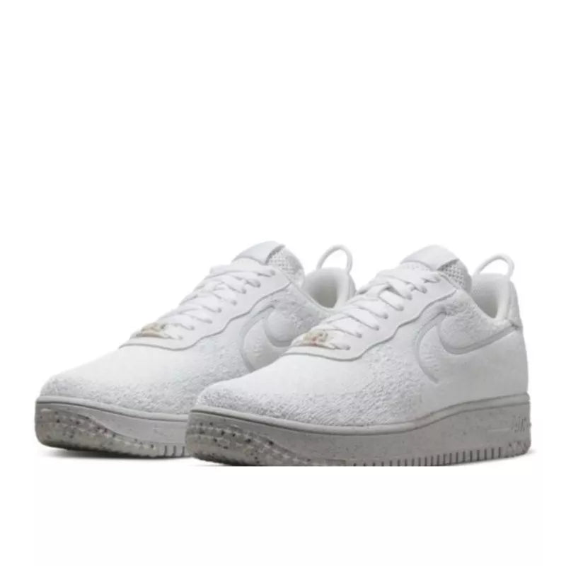 Nike Air Force 1 Low Crater Flyknit White Platinum Tint - DM0590-100