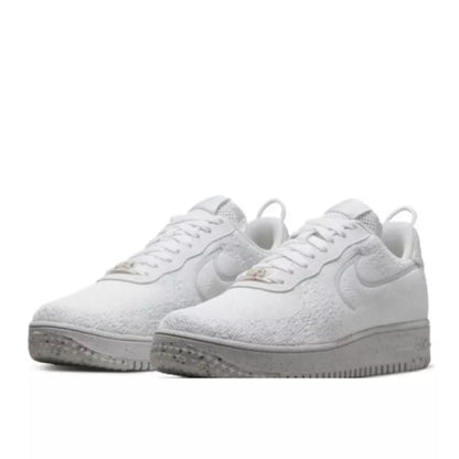Nike Air Force 1 Low Crater Flyknit White Platinum Tint - DM0590-100