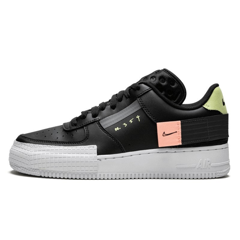 Nike Air Force 1 Low Drop Type Black - CI0054-001