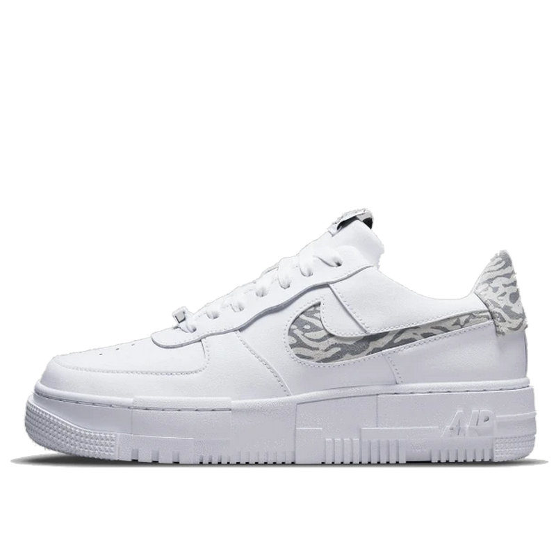 Nike Air Force 1 Low Pixel Zebra - DH9632-100