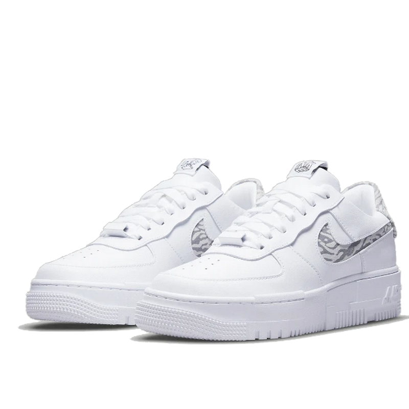 Nike Air Force 1 Low Pixel Zebra - DH9632-100