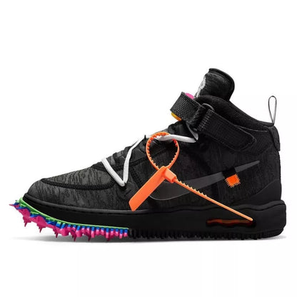 Nike Air Force 1 Mid Off-White Clear Black - DO6290-001