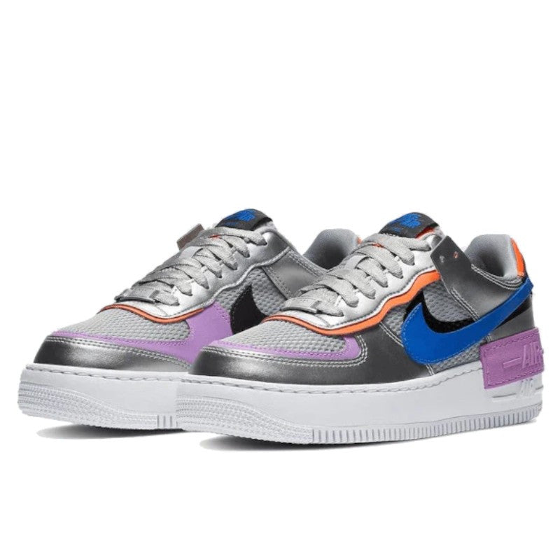 Nike Air Force 1 Shadow Silver Metallic - CW6030-001