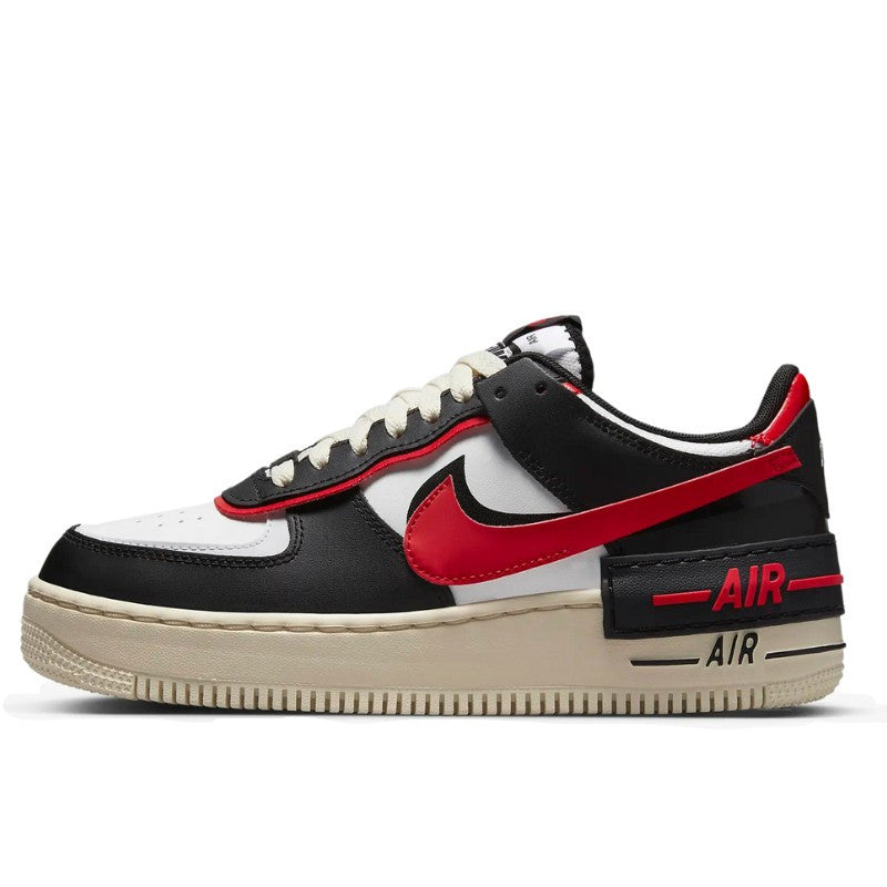 Nike Air Force 1 Low Shadow Summit White University Red Black - DR7883-102