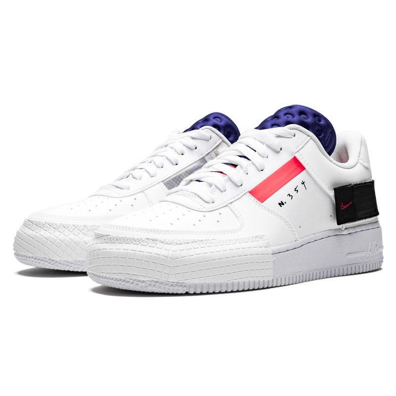 Nike Air Force 1 Low Drop Type White - CI0054-100 / BQ4793-100