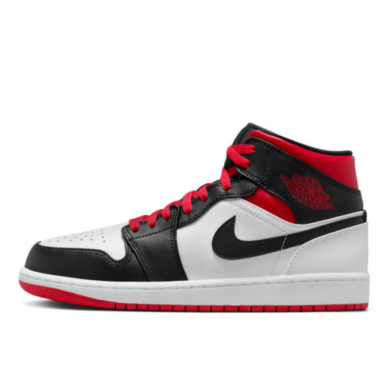 Air Jordan Air Jordan 1 Mid Gym Red Black Toe - DQ8426-106 / DQ8423-106