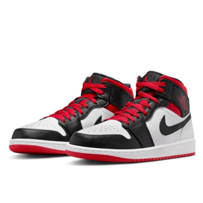 Air Jordan Air Jordan 1 Mid Gym Red Black Toe - DQ8426-106 / DQ8423-106