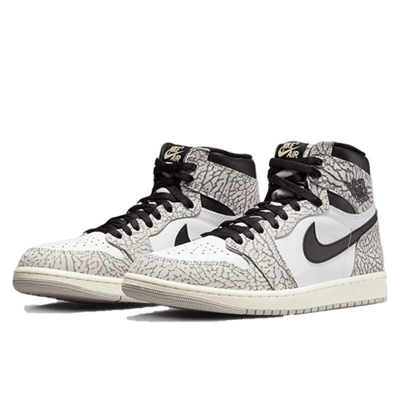 Air Jordan Air Jordan 1 Retro High OG White Cement - DZ5485-052 / FD1437-052