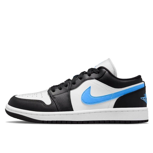 Air Jordan Air Jordan 1 Low Black University Blue - DC0774-041