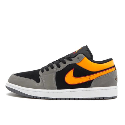 Air Jordan Air Jordan 1 Low Black Vivid Orange - FN7308-008