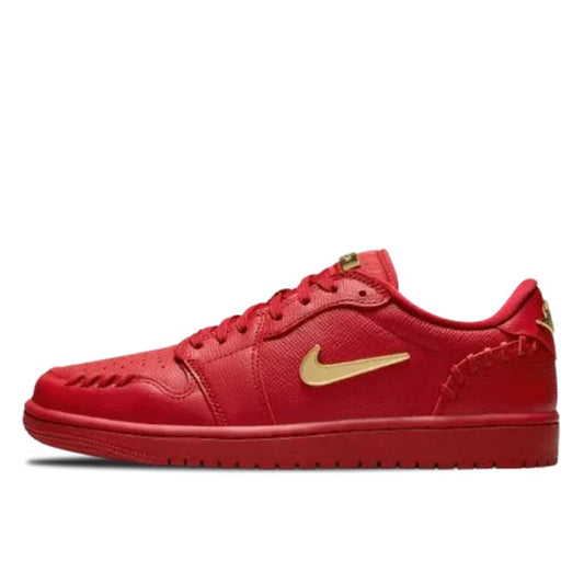 Air Jordan Air Jordan 1 Low Method of Make Gym Red Metallic Gold - FN5032-607