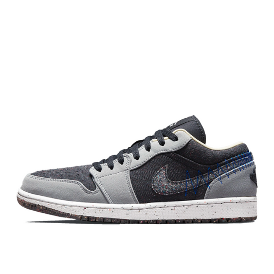 Air Jordan Air Jordan 1 Low Crater Black Grey - DM4657-001