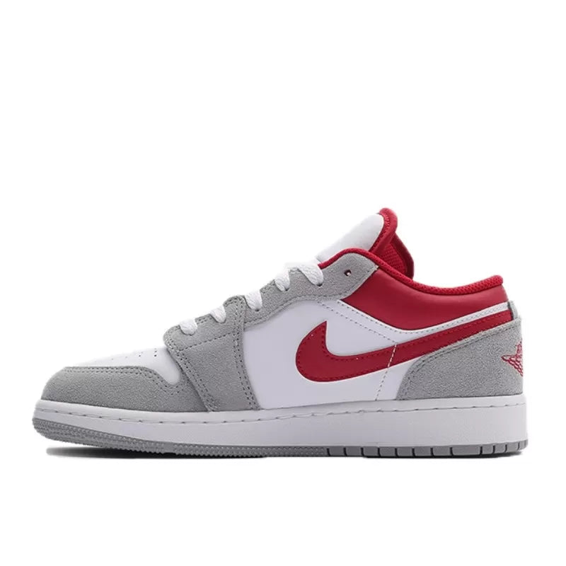 Air Jordan Air Jordan 1 Low SE Light Smoke Grey Gym Red - DC6991-016 / DM0589-016