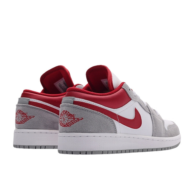 Air Jordan Air Jordan 1 Low SE Light Smoke Grey Gym Red - DC6991-016 / DM0589-016