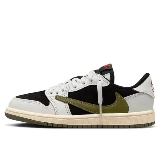 Air Jordan Air Jordan 1 Retro Low OG SP Travis Scott Olive - DZ4137-106