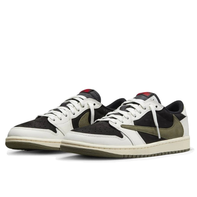 Air Jordan Air Jordan 1 Retro Low OG SP Travis Scott Olive - DZ4137-106
