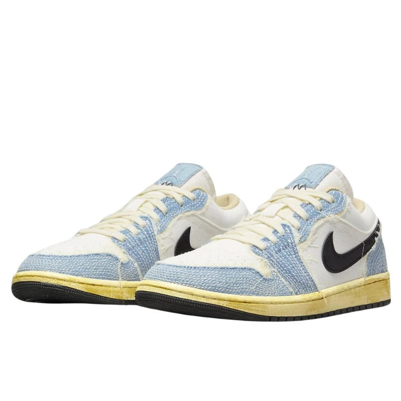 Air Jordan Air Jordan 1 Low SE WRMK Sashiko Denim - FN7670-493