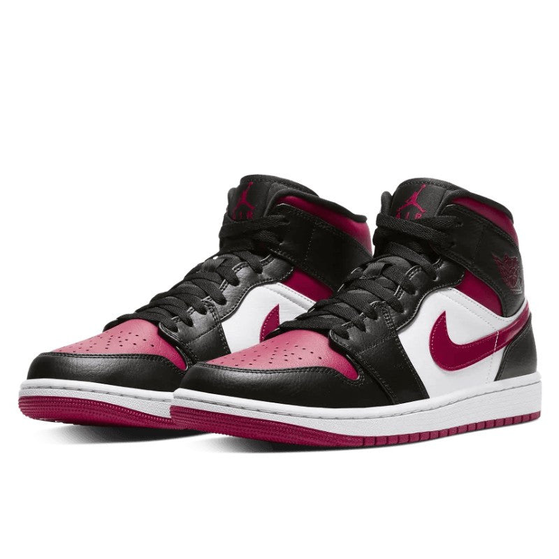 Air Jordan Air Jordan 1 Mid Bred Toe - 554724-066 / 554725-066