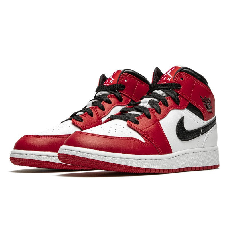Air Jordan Air Jordan 1 Mid Chicago White - 554275-173 / 554725-173 / 554724-173