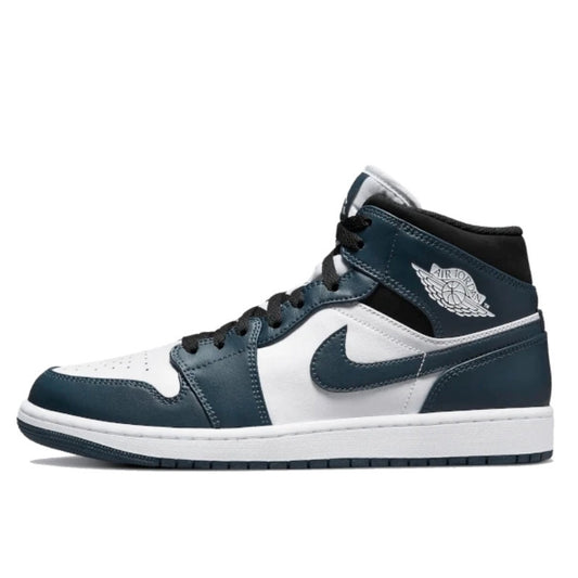 Air Jordan Air Jordan 1 Mid Dark Teal - 554724-411 / 554725-411