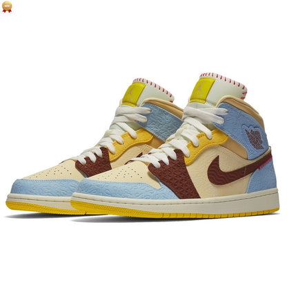 Air Jordan Air Jordan 1 Mid Fearless Maison Château Rouge - CU2803-200