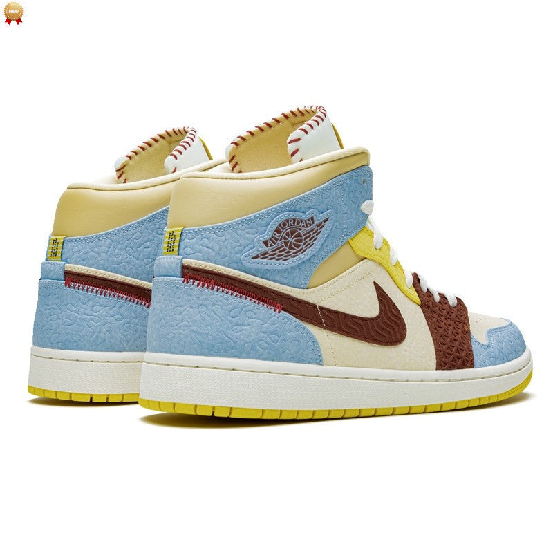 Air Jordan Air Jordan 1 Mid Fearless Maison Château Rouge - CU2803-200